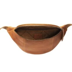 Chesterfield Eden Nahkainen Vyölaukku Konjakinruskea -Laukkuni nahkainen vyolaukku ruskea