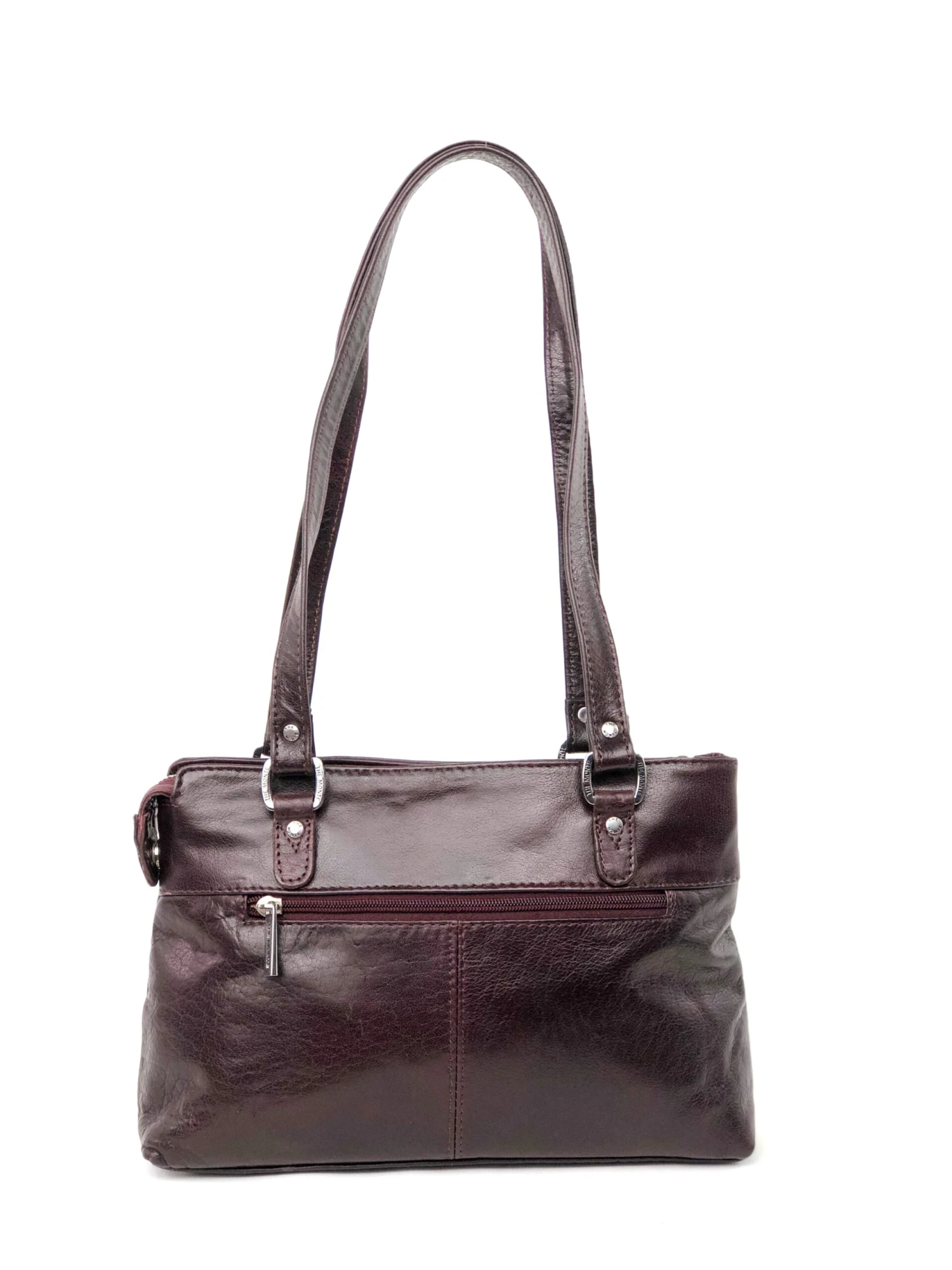 Keskikokoinen Käsilaukku Viininpunainen 5 Keskikokoinen Käsilaukku Viininpunainen - Image 5