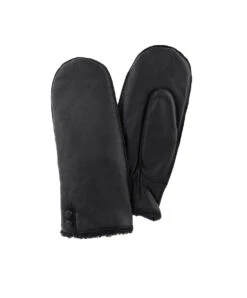 HK Mustat Naisten Ohuet Nahkalapaset