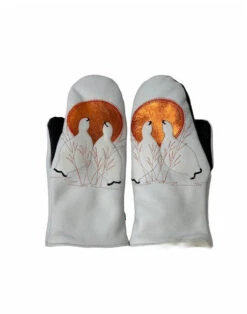 Naisten Nietos Nahkakintaat S-M -Laukkuni nietos oranssi valkoinen sm