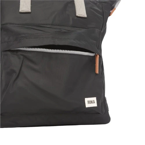 Roka London Bantry B Sustainable Nylon Reppu Musta 5 Roka London Bantry B Sustainable Nylon Reppu Musta - Image 5