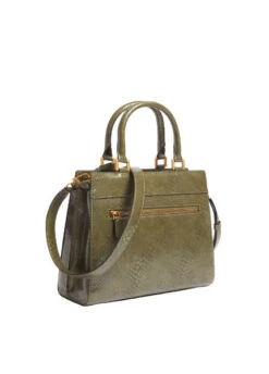 Guess Katey Mini Käsilaukku Croco Oliivinvihreä -Laukkuni oliivinvihrea satchel katey croc guess