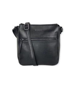 Pigeon Musta Pystymallinen Olkalaukku