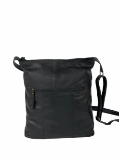 House Of Sajaco Korkea Olkalaukku Musta 5 House Of Sajaco Korkea Olkalaukku Musta -Laukkuni olkalaukku musta pystymallinen