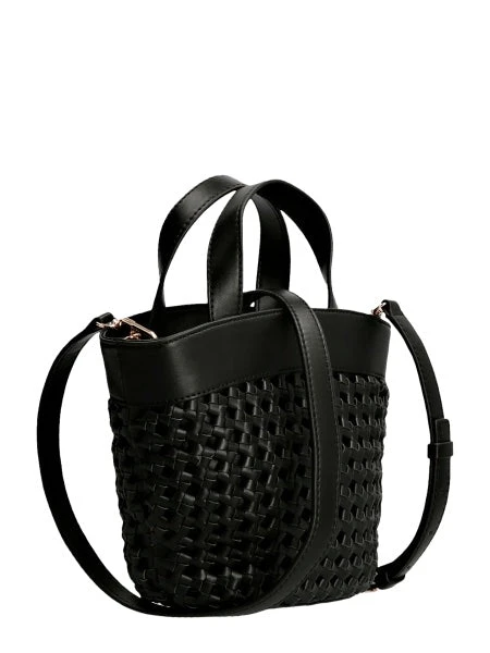 Guess Sicilia Mini Musta Pieni Käsilaukku / Olkalaukku 4 Guess Sicilia Mini Musta Pieni Käsilaukku / Olkalaukku - Image 4