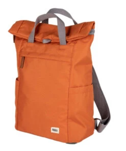 Roka London Reppu Sustainable M-koko Oranssi -Laukkuni oranssi roka london reppu lapparille