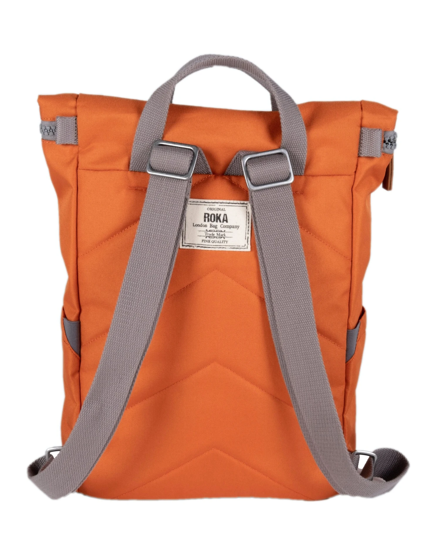 Roka London Reppu Sustainable S-koko Oranssi 2 Roka London Reppu Sustainable S-koko Oranssi - Image 2