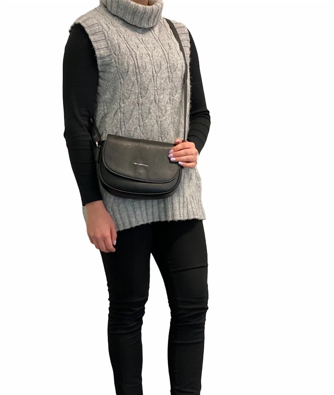 Pigeon Musta Satulalaukku 2 Pigeon Musta Satulalaukku - Image 2