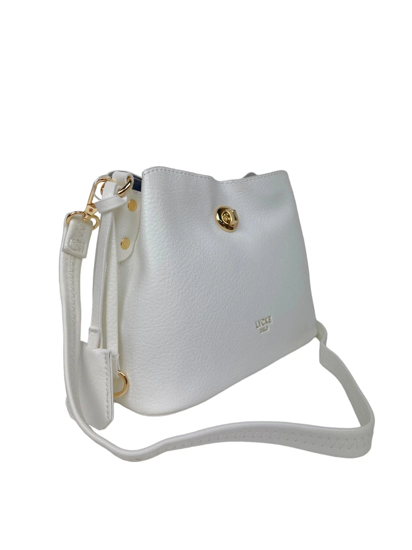 Lycke Oslo Pehmeä Olkalaukku Valkoinen 2 Lycke Oslo Pehmeä Olkalaukku Valkoinen - Image 2