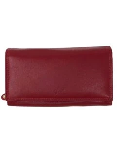 Iso Naisten Nahkalompakko Punainen RFID -Laukkuni punainen naisten lompakko nahkaa virgo