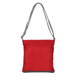 Roka London Sustainable Kennington B Cranberry Olkalaukku 7 Roka London Sustainable Kennington B Cranberry Olkalaukku -Laukkuni punainen roka london nylon olkalaukku kennington