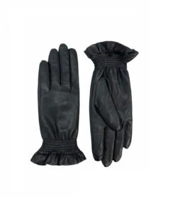 Re:Designed Elva Mustat Nahkahanskat