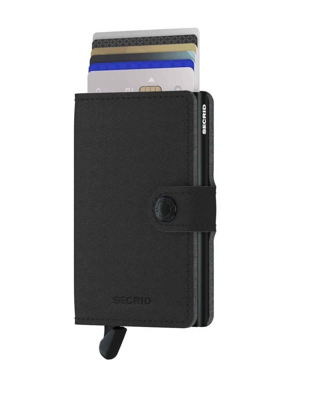 Secrid Miniwallet Yard Musta - Ei Nahkaa 1 Secrid Miniwallet Yard Musta - Ei Nahkaa