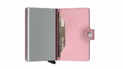 Secrid Miniwallet Crisple Pink -Laukkuni rfid korttilompakko secrid vaaleanpunainen