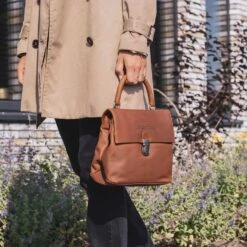 Chesterfield Konjakinruskea Laukku Rianne