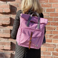 Roka London Reppu Canfield Sustainable Vaaleanpunainen