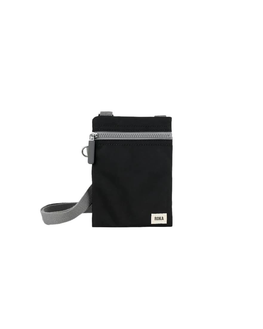 Roka London Sustainable Chelsea Puhelinlaukku Musta 1 Roka London Sustainable Chelsea Puhelinlaukku Musta