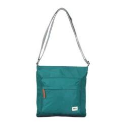 Roka London Sustainable Kennington B Teal Olkalaukku