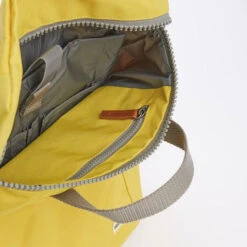 Roka London Reppu Sustainable M-koko Kirkkaankeltainen -Laukkuni roka reppu sustainable finchley keltainen