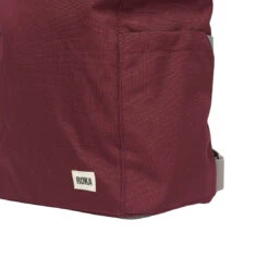 Roka London Reppu Sustainable M-koko Viininpunainen -Laukkuni roka reppu viininpunainen m koko 1