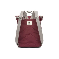 Roka London Reppu Sustainable M-koko Viininpunainen -Laukkuni roka viininpunainen vedenpitava reppu m koko 1