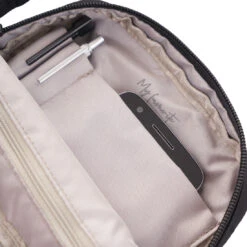 Hedgren Rush Musta Pieni Olkalaukku -Laukkuni rush kangas olkalaukku pieni musta hedgren