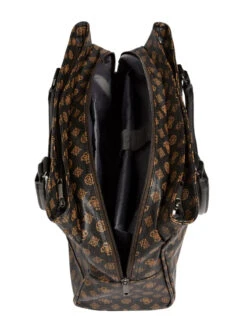 Guess Wilder Iso Matkakassi Ruskea Logokuvioitu 6 Guess Wilder Iso Matkakassi Ruskea Logokuvioitu -Laukkuni ruskea iso matkakassi guess wilder