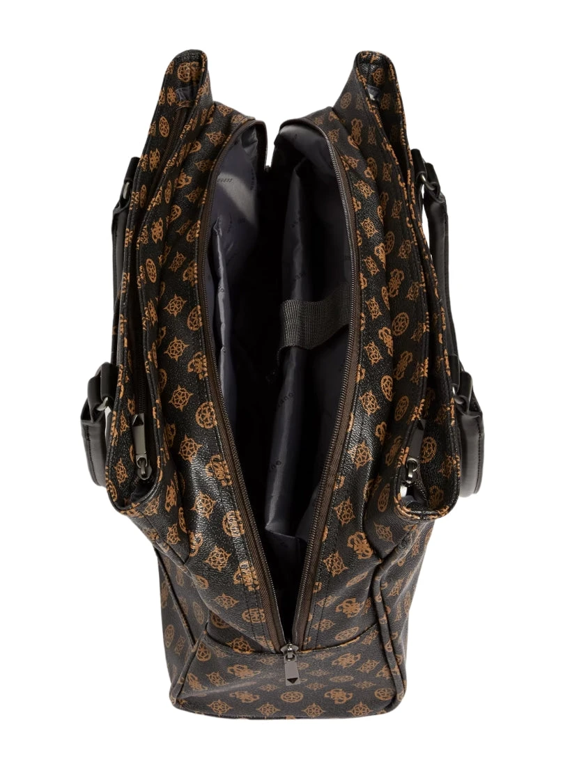 Guess Wilder Iso Matkakassi Ruskea Logokuvioitu 3 Guess Wilder Iso Matkakassi Ruskea Logokuvioitu - Image 3