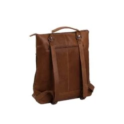 Chesterfield Konjakinruskea Reppu / Laukku Chelsea -Laukkuni ruskea nahkainen laukku reppu