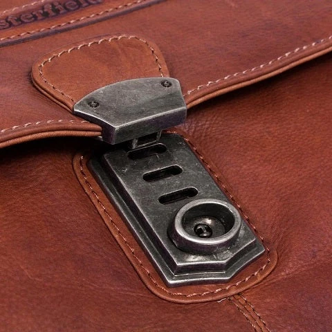 Chesterfield Konjakinruskea 15" Läppärilaukku Matthew 4 Chesterfield Konjakinruskea 15" Läppärilaukku Matthew - Image 4