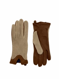 Mutka Naisten Ruskeat Kesähanskat