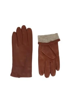 Sajaco Naisten Nahkahanskat Ruskeat -Laukkuni ruskeat nahka hanskat monte naisten