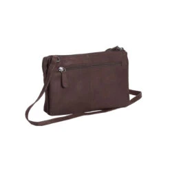 Chesterfield Sadie Pieni Olkalaukku Tummanruskea -Laukkuni sadie tummanruskea pieni nahkalaukku