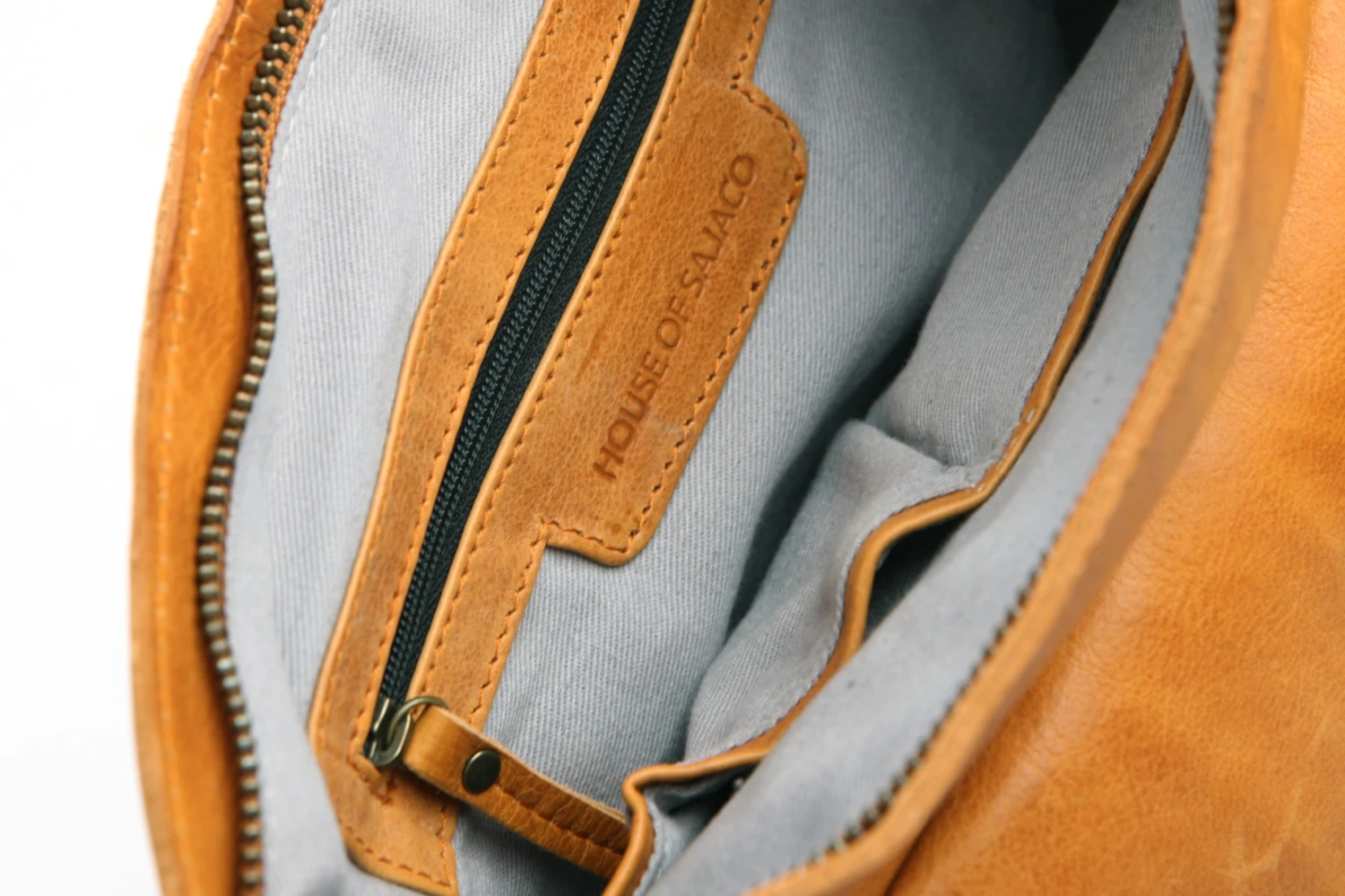 House Of Sajaco Olkalaukku Vaalea Konjakinruskea 2 House Of Sajaco Olkalaukku Vaalea Konjakinruskea - Image 2