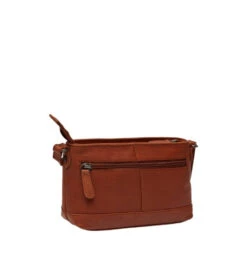 Chesterfield Salerno Pieni Konjakinruskea Olkalaukku -Laukkuni salerno pieni olkalaukku konjakinruskea chesterfield