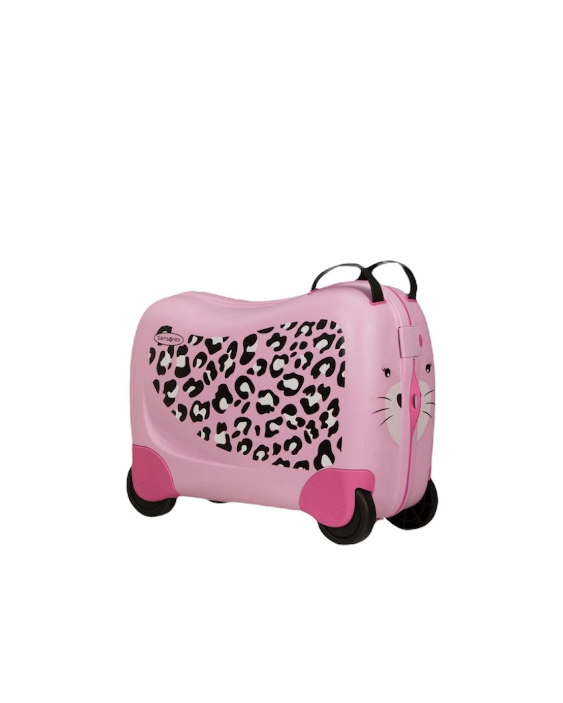 Samsonite Dream Rider Lasten Istuttava / Vedettävä Matkalaukku Leopardi 1 Samsonite Dream Rider Lasten Istuttava / Vedettävä Matkalaukku Leopardi