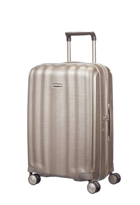 Samsonite Lite-Cube Pieni Matkalaukku Ivory Gold