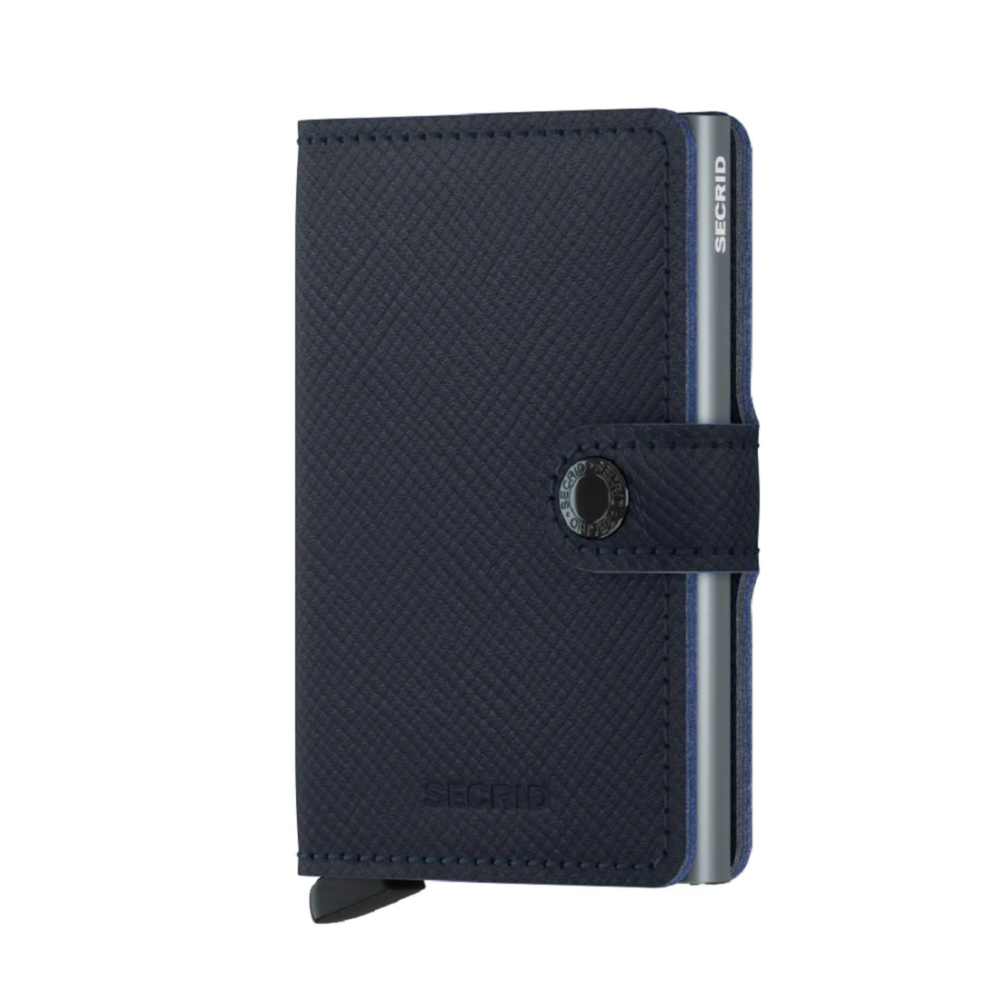 Secrid Miniwallet Saffiano Navy 1 Secrid Miniwallet Saffiano Navy