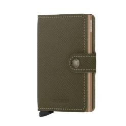 Secrid Miniwallet Saffiano Olive