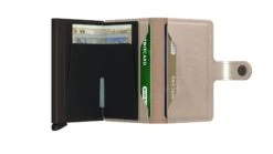 Secrid Miniwallet Metallic Champagne -Laukkuni secrid miniwallet shampanja