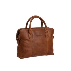 Chesterfield Nahkainen Konjakinruskea 15" Tietokonelaukku Stephanie -Laukkuni stephanie konjakinruskea laukku