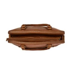 Chesterfield Nahkainen Konjakinruskea 15" Tietokonelaukku Stephanie -Laukkuni stephanie konjakinruskea nahkalaukku