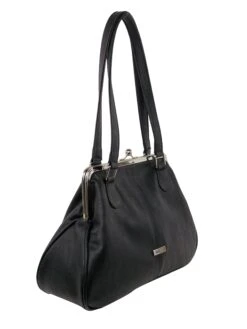 Käsilaukku Kehysmallinen Musta -Laukkuni suomalainen kasilaukku musta nabo kotimainen