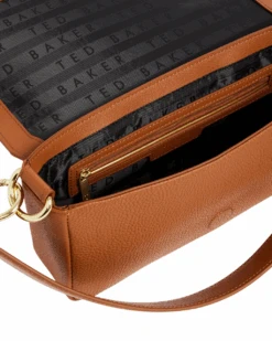 Ted Baker Ammie Konjakinruskea Olkalaukku 7 Ted Baker Ammie Konjakinruskea Olkalaukku -Laukkuni ted baker konjaknruskea ammie