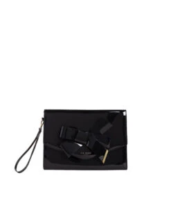 Ted Baker Nikkey Musta Kirjekuorilaukku