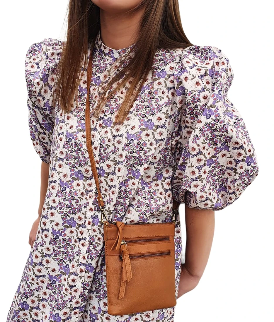 Treats Rosa Olkalaukku Konjakinruskea 1 Treats Rosa Olkalaukku Konjakinruskea