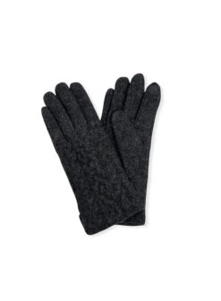 Migant Naisten Neulehanskat Tummanharmaa