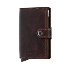 Secrid Miniwallet Vintage Chocolate -Laukkuni tummanruskea secrid korttikotelo rfid 297fd10b 9617 4f32 a298 1e2223b6b3c3