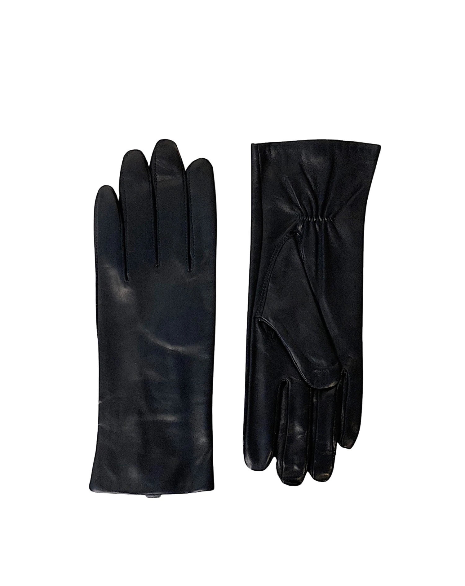 Sajaco Naisten Nahkahanskat Tummansiniset 1 Sajaco Naisten Nahkahanskat Tummansiniset