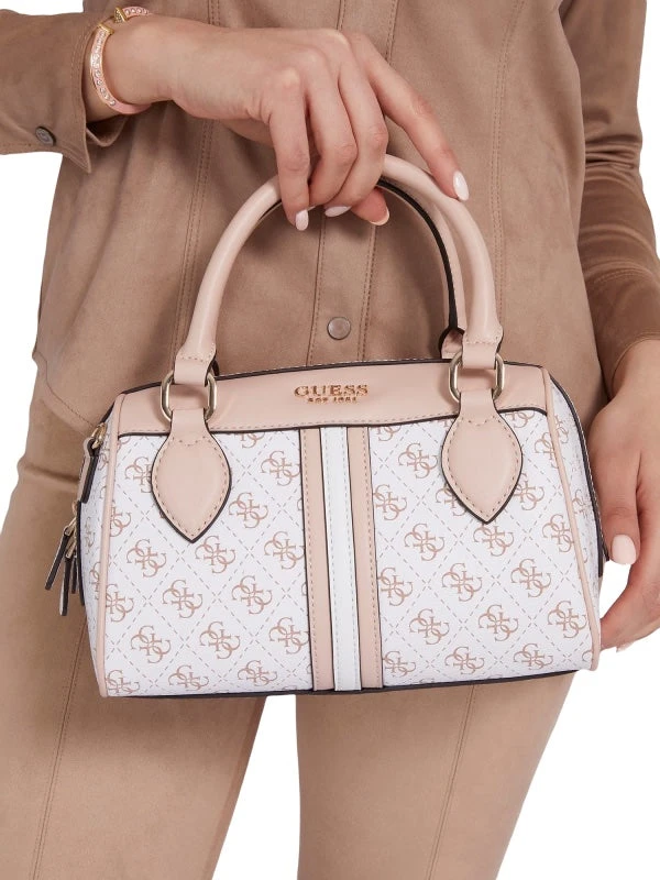 Guess Noelle Box Satchel Valkoinen / Multi 5 Guess Noelle Box Satchel Valkoinen / Multi - Image 5